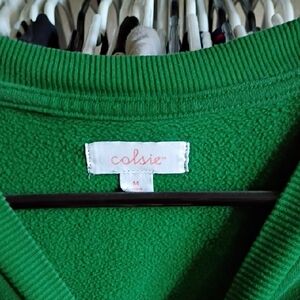 Colsie Green Women's Sweater